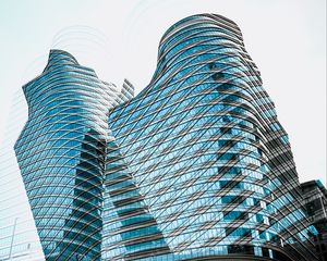 Preview wallpaper architecture, building, glass, windows, edges