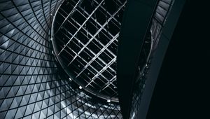Preview wallpaper architecture, building, minimalism, dark, design