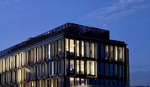 Preview wallpaper architecture, building, windows, edges