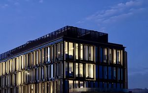 Preview wallpaper architecture, building, windows, edges
