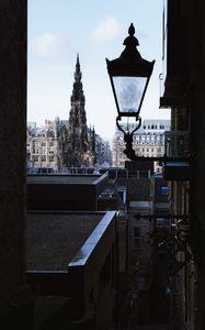 Preview wallpaper architecture, buildings, city, tower, lantern