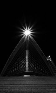 Preview wallpaper architecture, bw, building, sydney, australia