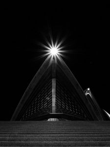 Preview wallpaper architecture, bw, building, sydney, australia