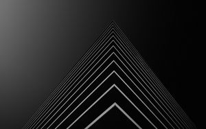 Preview wallpaper architecture, bw, symmetry, minimalism
