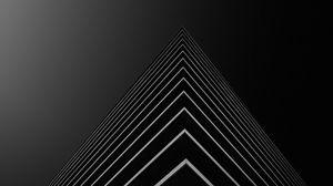 Preview wallpaper architecture, bw, symmetry, minimalism