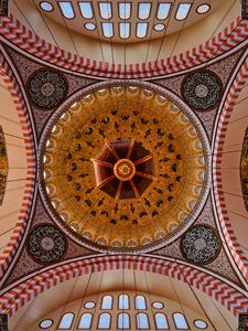Preview wallpaper architecture, ceiling, bottom view