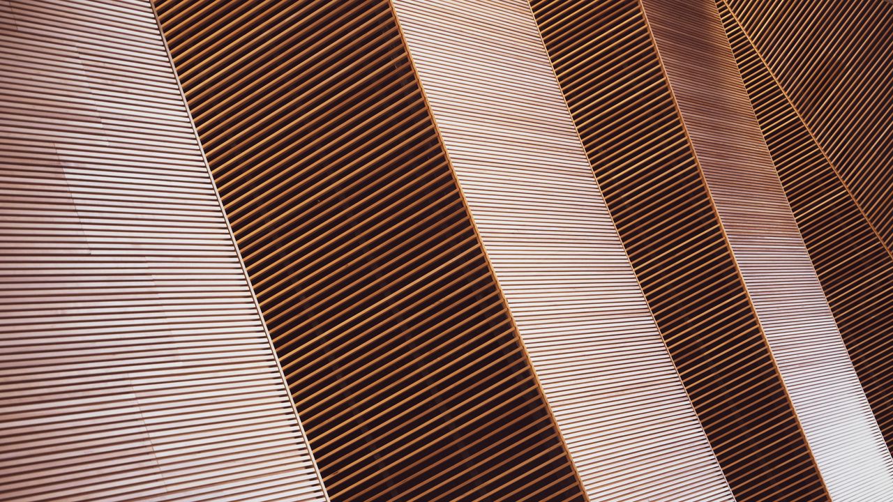 Wallpaper architecture, construction, edges, stripes, brown