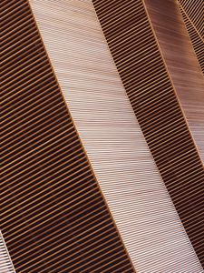 Preview wallpaper architecture, construction, edges, stripes, brown