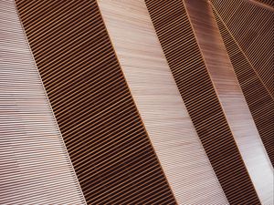 Preview wallpaper architecture, construction, edges, stripes, brown