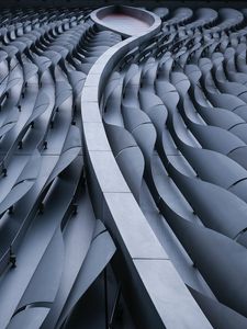 Preview wallpaper architecture, construction, gray