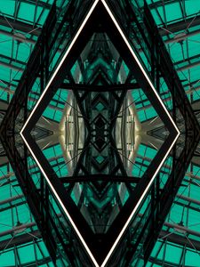 Preview wallpaper architecture, construction, symmetry, geometry, mirror