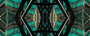 Preview wallpaper architecture, construction, symmetry, geometry, mirror