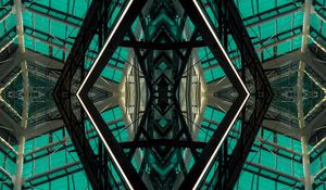 Preview wallpaper architecture, construction, symmetry, geometry, mirror