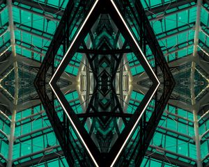 Preview wallpaper architecture, construction, symmetry, geometry, mirror