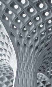 Preview wallpaper architecture, design, minimalism, white