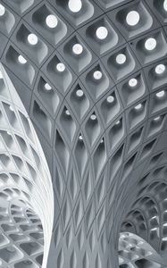 Preview wallpaper architecture, design, minimalism, white