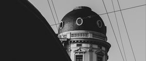 Preview wallpaper architecture, dome, bw, building