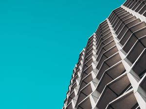 Preview wallpaper architecture, facade, minimalism, building, sky