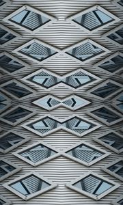 Preview wallpaper architecture, facade, reflection, symmetry
