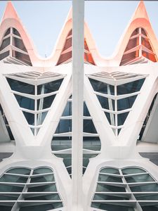Preview wallpaper architecture, facade, symmetry, form, design