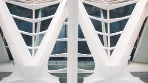 Preview wallpaper architecture, facade, symmetry, form, design