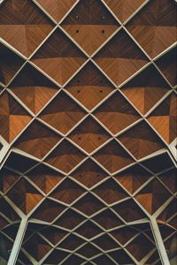 Preview wallpaper architecture, interior, grid, symmetry, lines, design