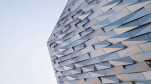 Preview wallpaper architecture, minimalism, building, facade, panels
