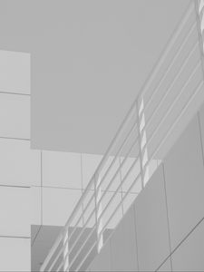 Preview wallpaper architecture, minimalism, railing, building