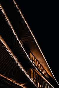 Preview wallpaper architecture, roof, backlight, dark
