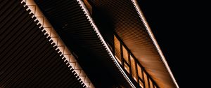 Preview wallpaper architecture, roof, backlight, dark