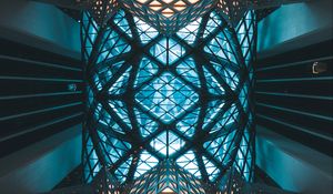 Preview wallpaper architecture, room, design, geometric