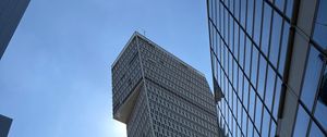 Preview wallpaper architecture, skyscraper, building, windows, sky