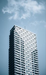 Preview wallpaper architecture, skyscraper, facade, design, sky