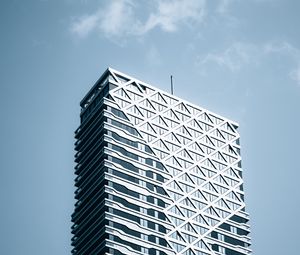 Preview wallpaper architecture, skyscraper, facade, design, sky