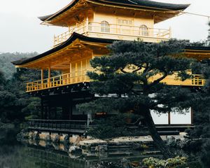 Preview wallpaper architecture, temple, china, water