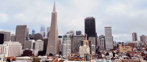 Preview wallpaper architecture, tower, buildings, city