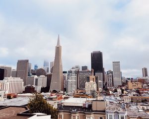 Preview wallpaper architecture, tower, buildings, city