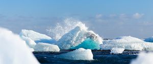 Preview wallpaper arctic, ice, iceberg, snow
