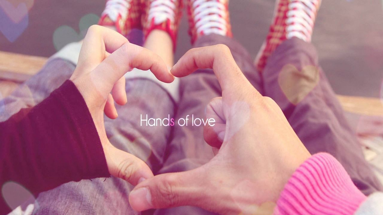 Wallpaper arm, hand, heart, couple, love