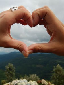 Preview wallpaper arms, couple, heart, kind, bracelets