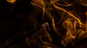 Preview wallpaper aromatic sticks, smoke, colorful, blurred