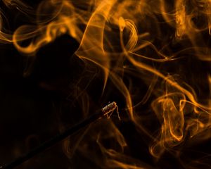 Preview wallpaper aromatic sticks, smoke, colorful, blurred