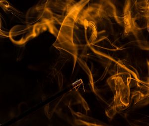 Preview wallpaper aromatic sticks, smoke, colorful, blurred