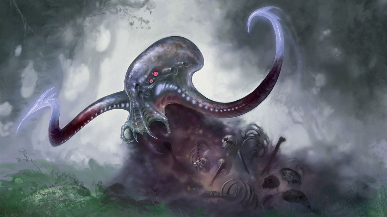 Wallpaper art, cthulhu, lord of the worlds, deity