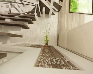 Preview wallpaper art, render, stairs, plant, rooms, decor