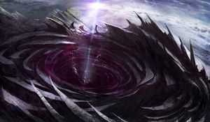 Preview wallpaper artwork, wormhole, expanse, space