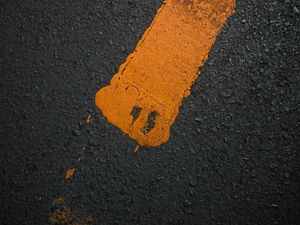 Preview wallpaper asphalt, line, paint, marking, texture