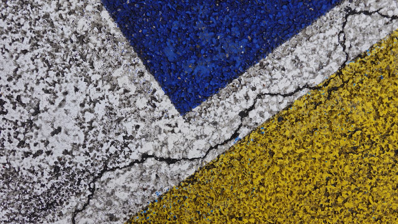Wallpaper asphalt, paint, cranny, texture, surface