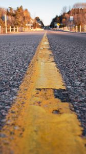 Preview wallpaper asphalt, road, marking, strip