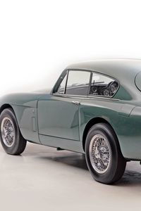 Preview wallpaper aston martin, 1958, green, side view, style, cars, retro